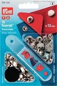 Кнопки Анорак 12мм PRYM 390330 с инструментом для установки - цена и фото