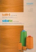 Цветовая карта AMANN Belfil №30/50/80/120 + Sabatex 100/120/250 - цена и фото