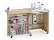 Стол раскладной для швейной машины COMPACT дуб, 60х44х76 см, Tailormade - цена и фото