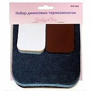 Набор джинсовых термозаплаток, 22шт., 810282 - цена и фото