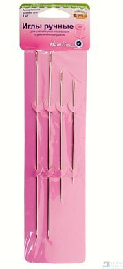 Иглы ручные для шитья кукол и матрасов, 4 шт Hemline - цена и фото