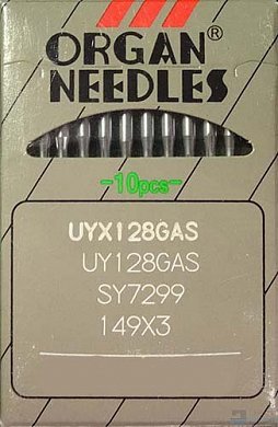 Иглы ORGAN UYX 128 GAS №90 ses (10 игл) - цена и фото