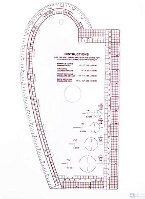 Портновское лекало Hemline универсальное - цена и фото