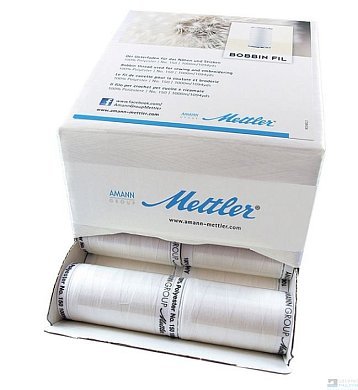 Нижняя нить Amann Mettler BOBBINETTE №150, намотка 1 000 м - цена и фото