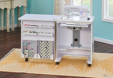 Стол раскладной для швейной машины COMPACT белый, 60х44х76 см, Tailormade - цена и фото