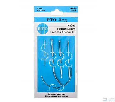 60200 РТО Набор ремонтных игл, 5 шт. на карточке - цена и фото