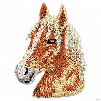 Термоаппликация Конь 4*5,5см, 7731032 - цена и фото