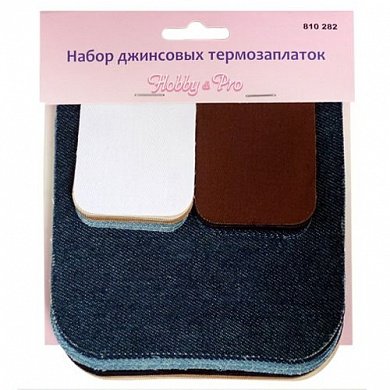 Набор джинсовых термозаплаток, 22шт., 810282 - цена и фото