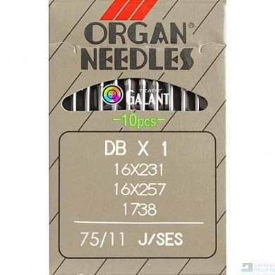 Иглы ORGAN DBx1 №75 ses (10 игл) - цена и фото