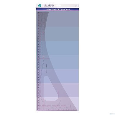 Лекало портновское Угольник Gamma 60.5 x 24 см LUR-05 - цена и фото
