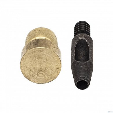 Пробойник для пресса 5мм + подставка 14мм латунь, Турция - цена и фото