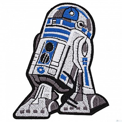 Термоаппликация R2-D2 8.2*9.3см, 7731015 - цена и фото