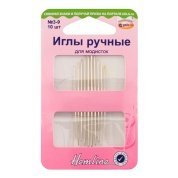 Иглы швейные ручные для модисток № 3-9, 10 шт. Hemline - цена и фото