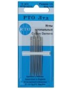 14515 РТО Иглы штопальные №1-5, 10 шт. на карточке - цена и фото