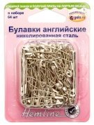 Английские булавки ассорти 27-46мм, 64шт Hemline - цена и фото