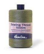 Нитки 40/2 полиэстер 1000м, Hemline, цветные - цена и фото