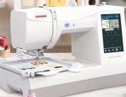 Вышивальная машина Janome Memory Craft 100E (Turquoise Blue) - цена и фото