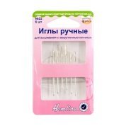 Иглы ручные для вышивания с закругленным кончиком №22, 6 шт. Hemline - цена и фото