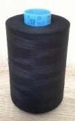 Нижняя нить для вышивки AMANN Isa №150 черная, 10000м - цена и фото