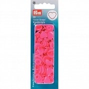 Кнопки PRYM 393347 Color Snaps Сердце 12.4мм розовый яркий, 30шт. - цена и фото